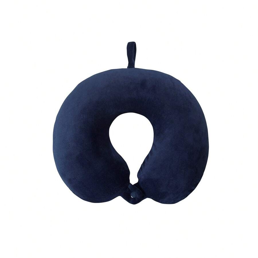 Mountain Warehouse Memory Foam Travel Pillow (Navy) - Navy Blue - View 1