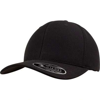 Flexfit Unisex Cool And Dry Mini Pique Cap (Black)