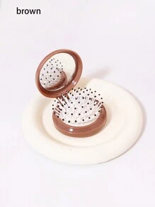 1 Chiếc Lược Chải Tóc Gấp Gọn Có Gương Du Lịch, Lược Chải Tóc Gấp Gọn Bỏ Túi Mini, Lược Mát Xa Tóc Du Lịch Nhỏ Gọn, Kích Thước Du Lịch Cho Nữ Và Bé Gái, Trở Lại Trường Học, Vật Dụng Cần Thiết Cho Kỳ Nghỉ, Phụ Kiện Tóc Cho Nữ, Lược, Lược Chải Tóc, Lược Viền, Lược Chải Tóc, Lược Chải Tóc, Lược Gỡ Rối, Lược Bi, Lược Chải Tóc Mini, Bộ Lược Chải Tóc, Lược Gỗ - Nhiều màu - Xem 17