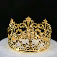 1pc Alloy Bridal Crown, Princess Tiara For Birthday, Wedding Party Decoration, Flower Bouquet Accessorize For Valentine's Day, Women's Day, Mother's Day