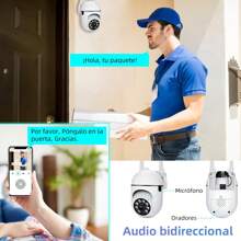 La configuración de la sala de seguridad opcional de la sala de seguridad de la cámara de doble frecuencia 5G se utiliza para PTZ externos e internos externas, monitoreo automático, alarma de color, alarma de color y visión de 360 ​​grados, sistema de cámara de vigilancia de seguridad del hogar admite un sonido de dos vías, 5G red de red 5G, 5G red Sistema El sistema de audio de dos vías, Monitoreo móvil La grabación de la noche humana en la visión nocturna por la noche, grabación de video durante todo el día, monitoreando al bebé, anciano, ancianos y mascotas - Tipo de Enchufe A USA (110-127V) - Ver 6