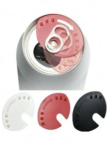 5入組創意防漏易拉罐蓋，啤酒罐蓋，飲料罐封蓋，碳酸飲料密封蓋，瓶蓋封口器，適用於房車和廚房配件 - 彩色 - 查看 8