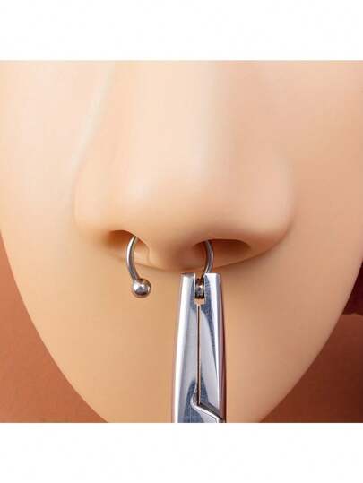 1 peça Alicate de Joalharia de Piercing de Bola para Fixação de Âncora Dérmica de Aço Inoxidável de 3mm 4mm 5mm, Ferramenta de Piercing de Aderência de Âncora Dérmica