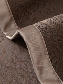 1 pieza Funda de sofá Jaquard de chenilla de color café para sofás de 1/2/3/4 plazas, cubierta de respaldo, cubierta de cojín del asiento, cubierta de descansabrazos, universal para todas las temporadas