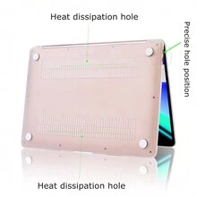 對比色時尚筆記本電腦保護套，適用於 MacBook Air筆記本電腦保護外殼，硬殼 - 彩色 - 查看 4