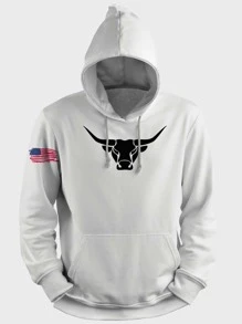W.R. RIBEIRO Men Hoodies - 白色 - 查看 1