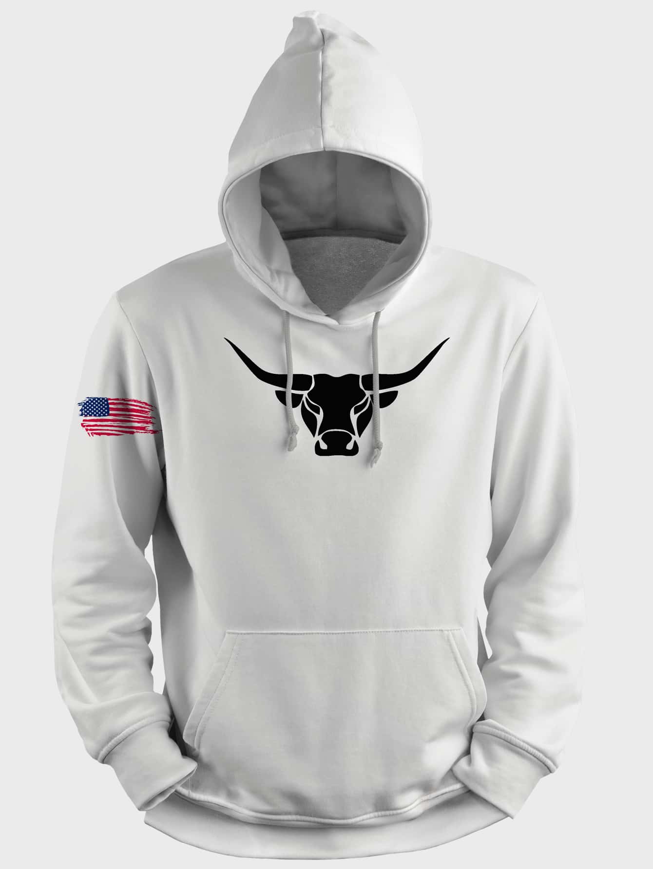 W.R. RIBEIRO Men Hoodies - 白色 - 查看 1