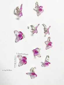 20 件和 10 件闪亮发型设计配件，婚礼派对摄影水钻和人造珍珠花发夹，发型配件定位针，发夹固定针，婚礼花束固定针 - 查看 2