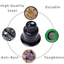 4PCS Watch Repair Tool Watch Repair 5 To 20 Times Magnifying Glass Goggles Goggles Watch Repairing Magnifying Glass Set