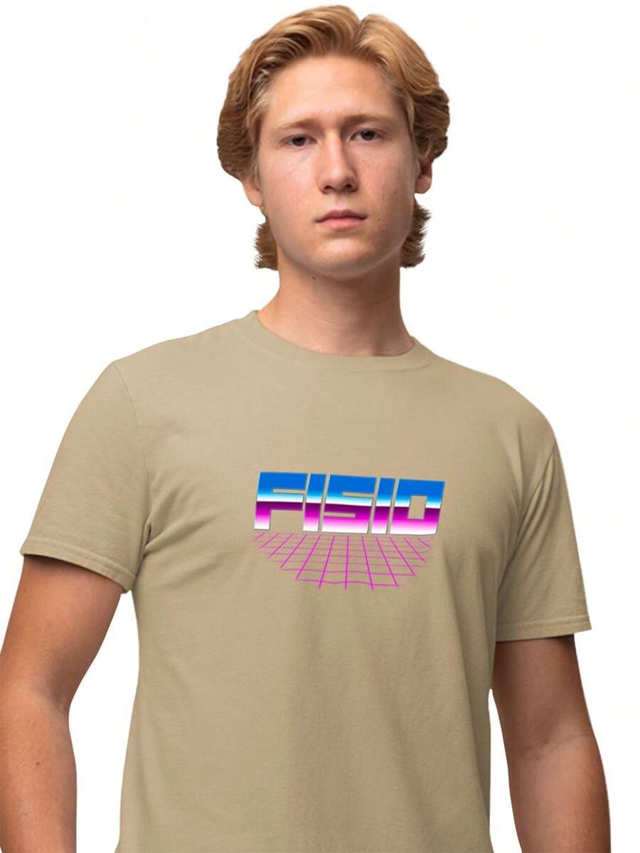 Men T-Shirts - 米色 - 查看 1