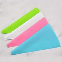 Saco para Confeitar de Silicone Reutilizável Confeitaria Confeiteiro Cozinha Decoração Cupcake Bolo - Multicolorido - Visão 5