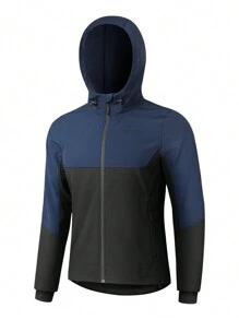 KUTOOK Giacca morbida da uomo, con fodera termica, riccio, adatta per ciclio, allenamento, escursionismo, climbing