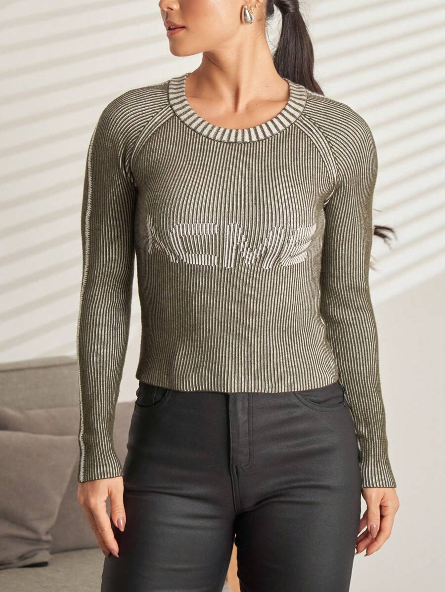 Women Sweaters - xanh quân đội - Xem 1