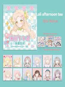 Princess Dress Up Sticker Book Toy For Girls, Children's Educational Toy, Sticker Drawing For Beautiful Girls' Makeup - Multicolor - View 20