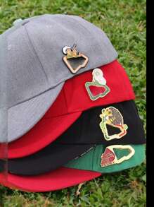 Pin Broche Chalino Sanche Metalico Contorno Gorra Snapback - Beis - Ver 3