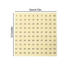 5pcs 1-100 Consecutive Round Number Stickers, Waterproof Sticker Label With Black Printed Numbers, Ideal For DIY Uses Such As Bottles, Cups, Clothes, Shoes, Measurement Markers On Notebook And Card Making Back To School - Multicolor - View 6