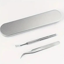 Effective Pet Tick And Flea Remover Tool For Cats And Dogs - Safely Remove Ticks And Fleas With Ease - Multicolor - View 2