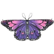 1Pc Kids Butterfly Wings Cape Girls Fairy Shawl Pixie Cloak Fancy Dress Costume Gift Halloween