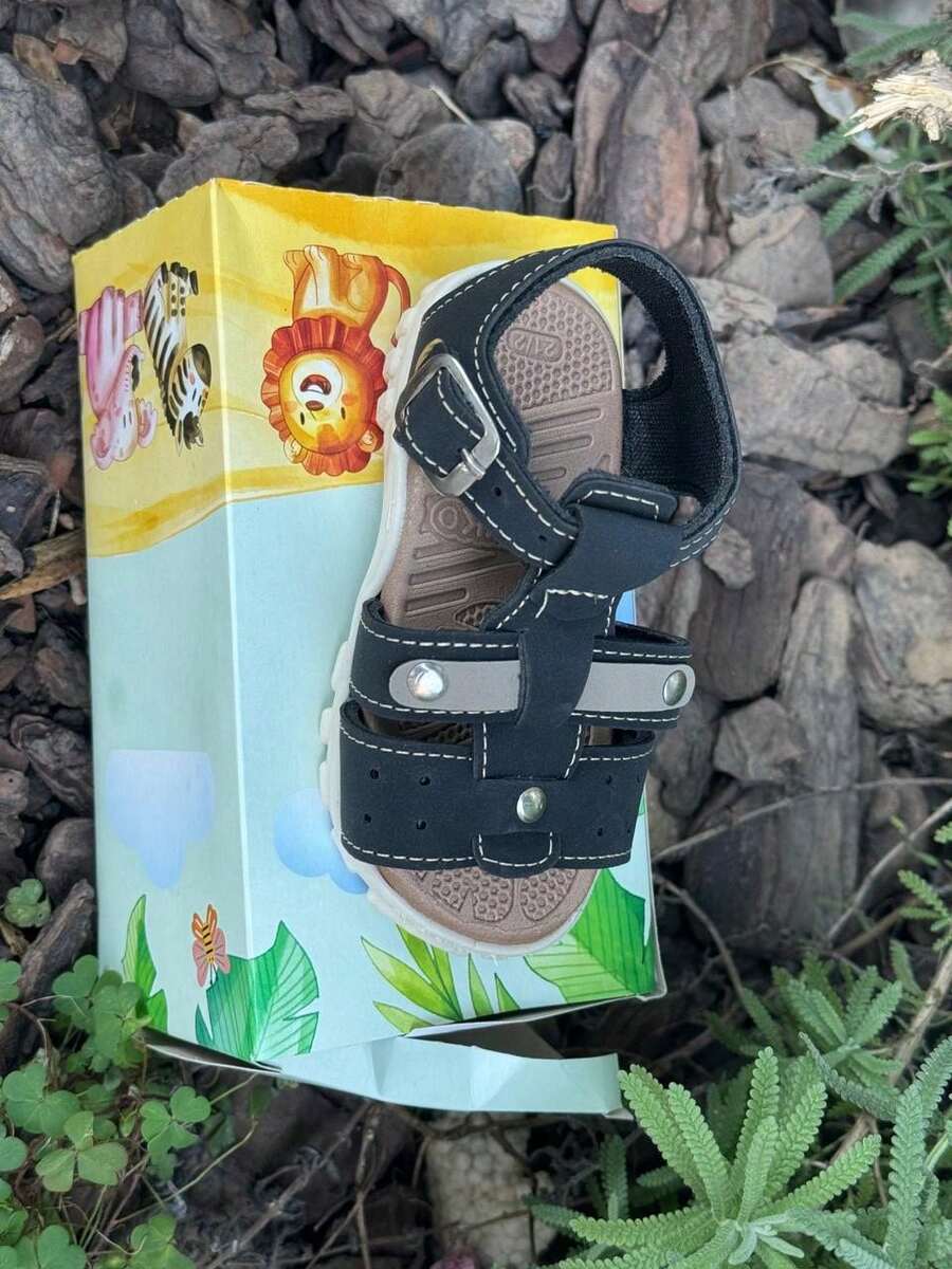 Baby Slippers - 黑色 - 查看 1