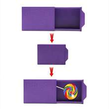 1pc Empty Box Props For Magic Tricks And Performances, Close-Up Magic, Propose Marriage - Multicolor - View 4