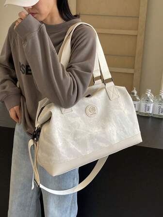 NingJia Bolsa de entrenamiento de natación impermeable, ligera y de gran capacidad, bolsa de gimnasio de moda para deportes y viajes, bolsa de viaje unisex