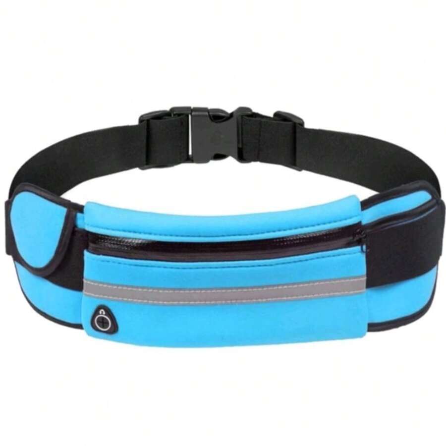 Men Waist Bags - Màu xanh nhạt - Xem 1