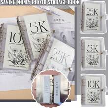 1 pezzo Fermaglio per sfida di risparmio verticale, fermaglio per foglio mobile, sfida di risparmio 2,5K/5K/10K, raccoglitore per sfida di risparmio per coppie 100 giorni, sfida di risparmio 10K, materiale scolastico per la sfida di risparmio, articoli per il ritorno a scuola