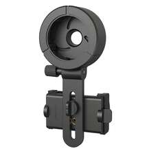 New Multi-Function Phone Camera Adapter For Single And Dual Telescope, Microscope, And Astronomy Photography And Video Recording - Black - View 1