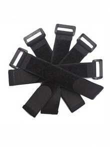 5个可重复使用的尼龙绳钩，固定带，耐用功能性扎带 - 彩色 - 查看 8