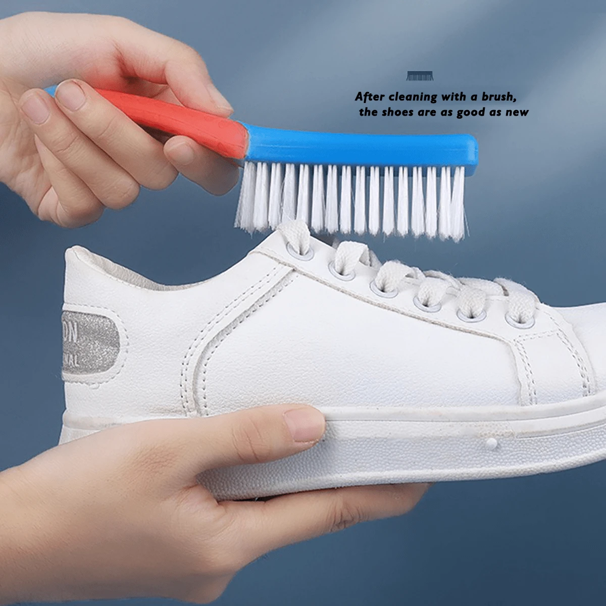 Feelorna 2-tlg. Schuhbürste Mit Seifenspender – Multifunktion Für Haushalt