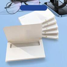 1pc Double-Layer Suede Polishing Cloth, For Cleaning Apple Phone/Tablet Screens, Mirrors, Compatible With Ipad - Multicolor - View 3