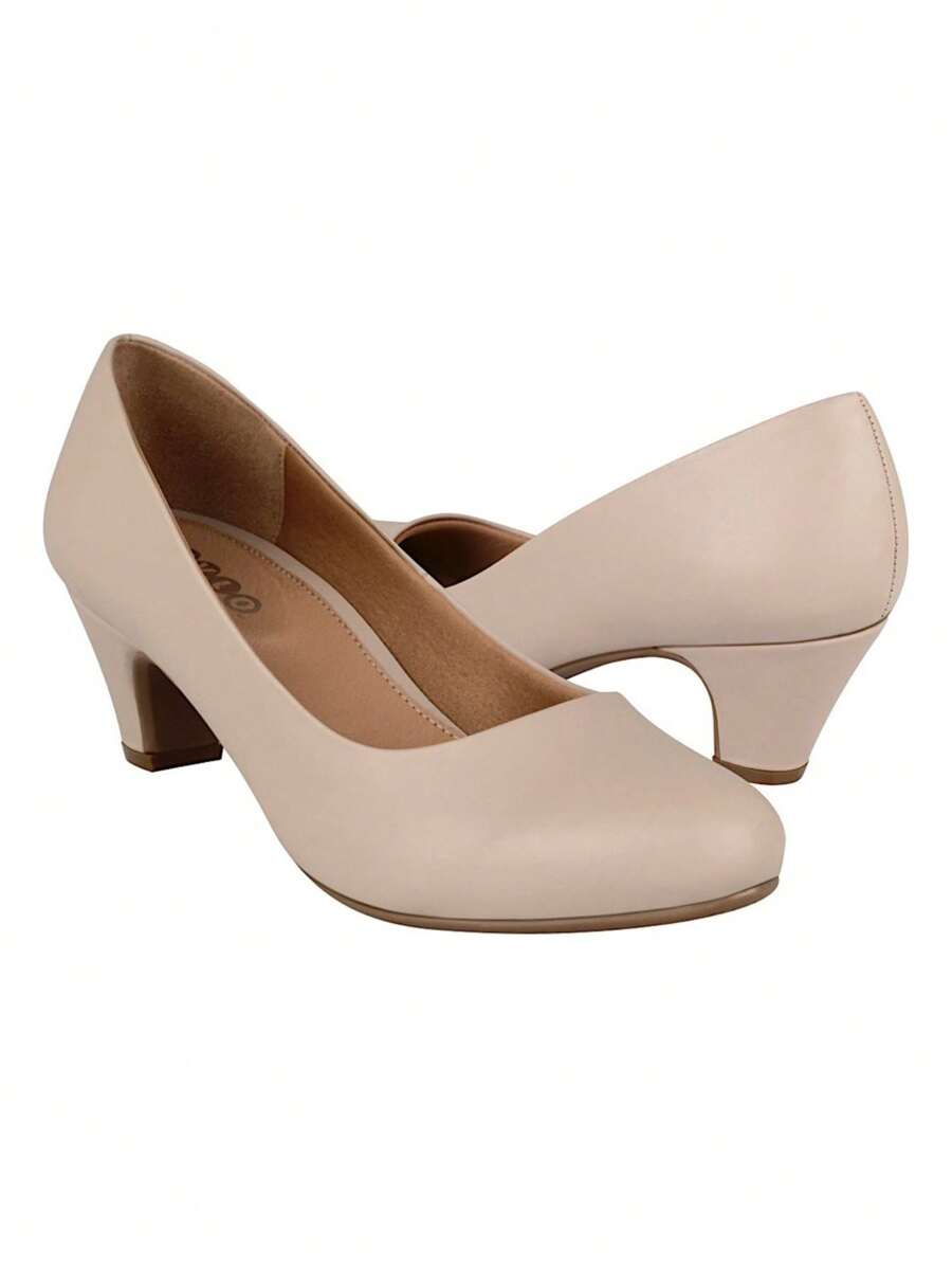 Stylo 23001 Beige Simipiel Lady Heels - Beige - View 1