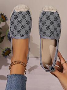 Breathable Slip-On Fisherman Flat Loafers für Damen mit großer Größe, perfekt für Lässig Sommer