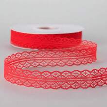25 Yard/Cuộn, Ruy Băng Ren Rộng 3Cm Cho Hộp Quà Tặng Bó Hoa Bao Bì Tự Làm, Băng Đô, Nơ, Phụ Kiện Quần Áo, Thủ Công Mỹ Nghệ, Đồ Chơi, Trang Trí Quần Áo - Nhiều màu - Xem 17