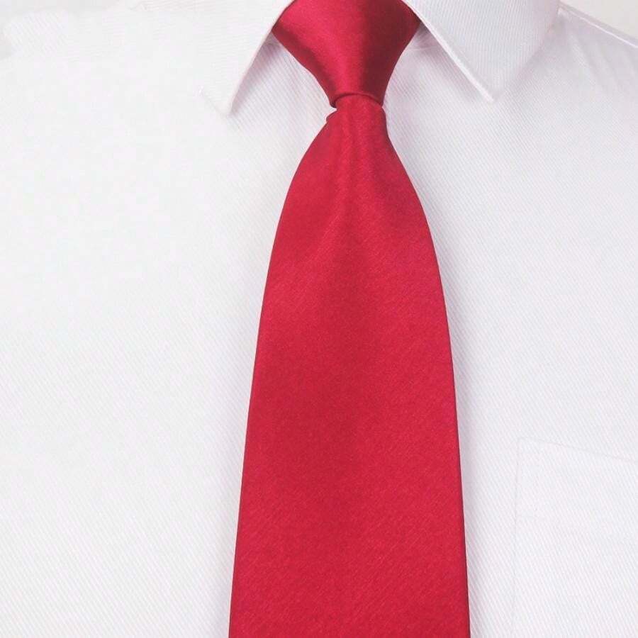 1 pieza Graduación temporada rojo Sets de corbata y corbata de lazo de ...