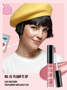 Misslyn Love At First Boost Volumizing Gloss Set, 3Pcs, Volumizing Lip Gloss, Glossy Shine, Make Plumping Lips, Long Lasting Moisture, Shine Lip Finish, Y2K Makeup Party Beach Travel Holiday Camping Outdoors Present Rose Fashion Girl New Year Cosmetic Cosplay Best Trip Festivals Color Fancy Campus School Charm Vibe Cny Chinese New Year, Valentine's Day Gifts,Vegan,Cruelty Free