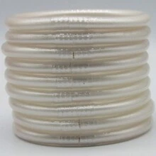 Bộ 9 chiếc vòng tay thạch Jelly dành cho nữ, vòng tay silicon chống nước, vòng đeo tay kiểu dáng đền thờ, trang sức - Nhiều màu - Xem 13