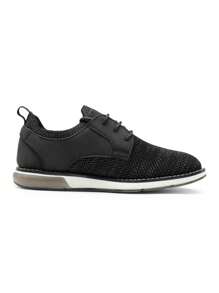 Boy's Oxford Comfort Lace-Up Uniform Formal Sneaker Shoes For Kids