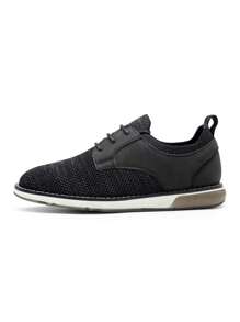 Boy's Oxford Comfort Lace-Up Uniform Formal Sneaker Shoes For Kids