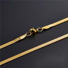 1pc Minimalist Style Titanium Steel Snake Bone Chain Vacation Style Unisex Necklace Suitable For Daily Wear