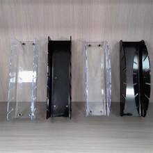 1 Pc Baseball Hat Storage And Display Rack, Acrylic Organizer, Installation-Free, Holds 14 Hats For Bedroom, Closet And Dresser Hangers - Transparent - View 10