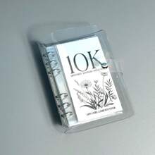 1 pezzo Fermaglio per sfida di risparmio verticale, fermaglio per foglio mobile, sfida di risparmio 2,5K/5K/10K, raccoglitore per sfida di risparmio per coppie 100 giorni, sfida di risparmio 10K, materiale scolastico per la sfida di risparmio, articoli per il ritorno a scuola