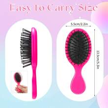 15 Pezzi Articoli da regalo per feste rosa, articoli da regalo per feste di trucco, articoli per feste "Andiamo", accessori per capelli che includono 5 piccoli pettini e 5 scrunchies e 5 sacchetti di organza per feste del pigiama e forniture per feste di spa