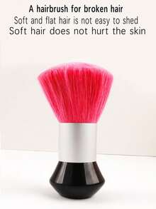 美发产品 1 件清洁刷，专业软毛梳子，用于剪发和清洁，适合家庭和理发店，方便携带旅行， - 彩色 - 查看 2
