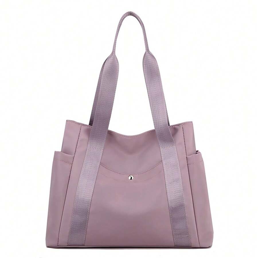 輕量尼龍手提袋，運動肩背包，大容量手提包，適用於旅行和外出