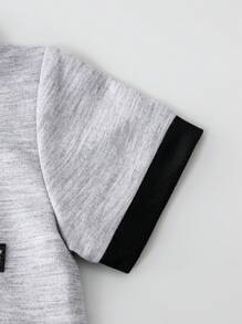 Baby Jungen 2 Teile/Set Sommer bestehend aus Polo-Shirt mit Stickerei und Shorts Gentleman Outfits, lässige Kleidung