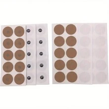 磁性穴位按摩贴，磁性护理身体穴位贴，适用于背部、膝盖、颈部、肩部、肌肉和关节 - 杏色 - 查看 7