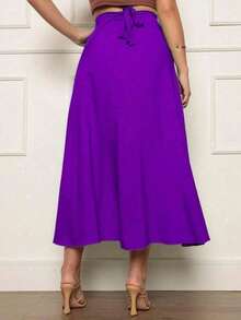 Women Skirts - Màu tím - Xem 3