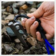 Lều Guy Dòng Cắm Trại Phụ Kiện Đa Chức Năng Dây Đàn Hồi Khóa Có Dây Có Thể Điều Chỉnh, Cắm Trại Đi Bộ Đường Dài Bạt Kẹp - Nhiều màu - Xem 4