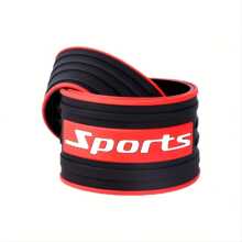 Universal Car Trunk Door Sill Protector, Rubber Strip Sticker Auto Rear Bumper Guard Scratch Protection Bar Black Styling Car Accessories, 90cm/35.4in - Red - View 4